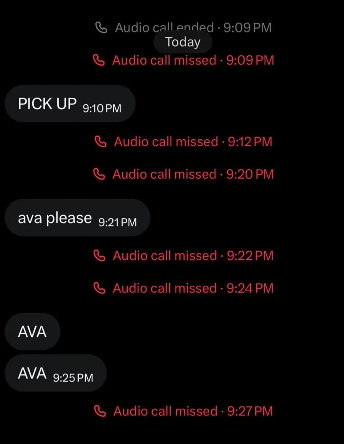 missed calls