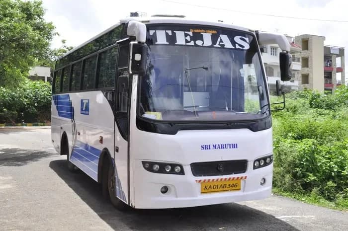 Tejas Travels | Mini Bus Rent in Bangalore – AC Mini Bus Hire for Group Travel