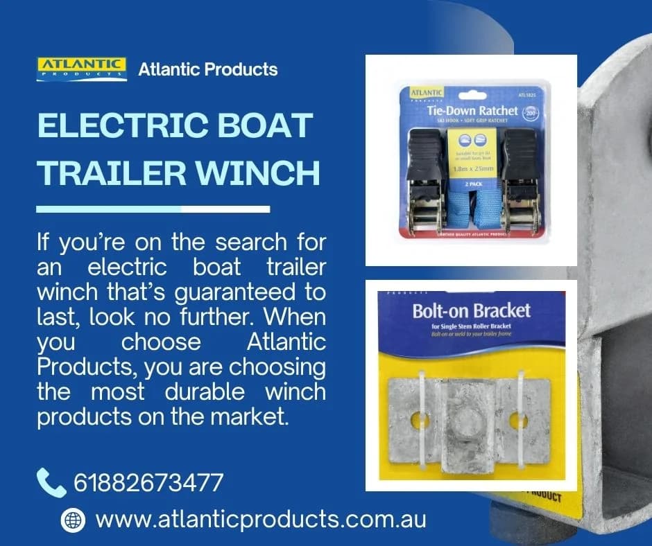 Electric Boat Trailer Winch